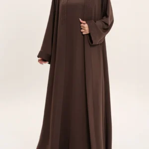 Modern Open Front Abaya