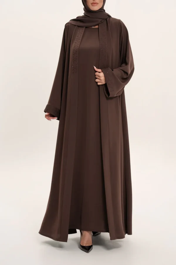 Modern Open Front Abaya