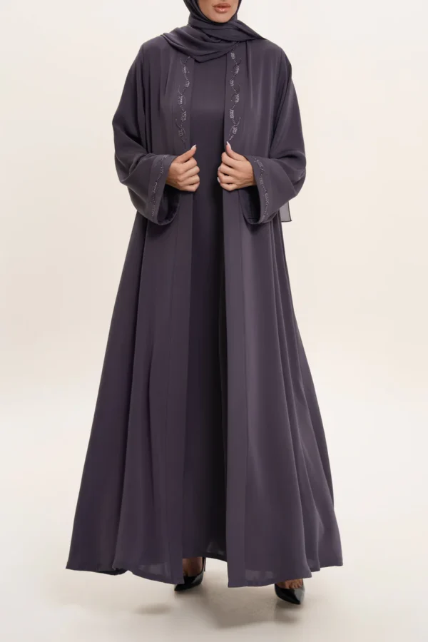 Chiffon Sleeve Abaya