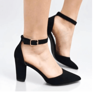 Premium Quality Women Sandals - Casual Gladiator Stiletto Heels with Buckle Strap