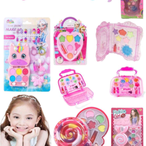 Children's Cosmetics,Makeup For Kids,Lipstick, Eye Shadow, Powder Blusher, Kids Makeup Kit For Girl, Kids Make Up Kit,Toys Simulating Makeup, Christmas/New Year/Birthday Gifts,Suitable For Ages 3-8 For Dress-Up, Play & Party,Christmas Birthday Gift Toys For Girl 4 5 6 7 8 9 10 Year Old ,Kids Washable Makeup Girl Toys,Kids Makeup,Kids Make Up,Kids Make Up Set