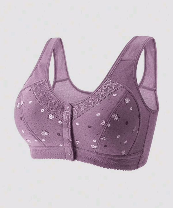 Seamless Wireless Comfort Front-Clasp Women Bra