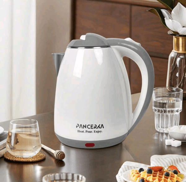 PANCERKA PANCERKA 1PC Electric Kettle, Cordless Water Warmer 1.8 Liter, Rapid Boil With Auto Shut Off, Anti-Scald Design, Ideal For Coffee & Tea
