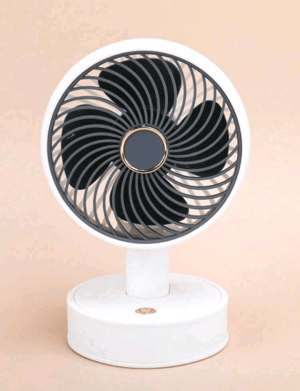 AOYI 1pc Plastic Desk Fan With Data Line, Modernist Desktop Fan For Home