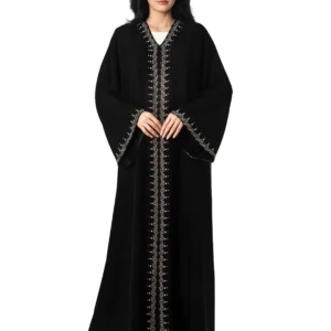 Floral Design Abaya