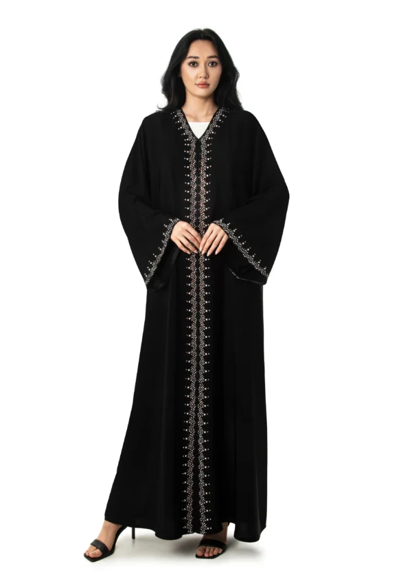 Floral Design Abaya