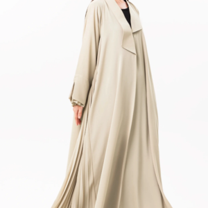 Eclipse abaya in beige- Dubai Abaya