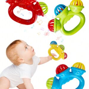 1pc Cute Baby Hand Cranked Bell Toy,Diverse Colors,Cultivating Children's Color And Sound Cognition,Creative Baby Soothing Hand Cranked Bell,Children's Puzzle Toy,Parent-Child Interaction,Early Education,Holiday And Birthday Gifts,Baby Toys,Baby Toy,Baby Boy Toys,Cot Toys,Baby Swing,Baby Toys Kids,Tummy Time Toys,Jouet Bebe,Bebe Boy,Baby Toys,Baby Toy,Baby Boy Toys,Baby Toys,Baby Toy,Baby Boy Toys