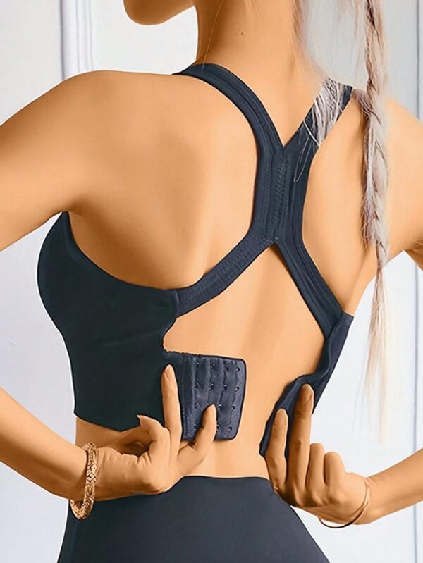 Seamless Shockproof Sports Bra, Push-Up And Gathering For Running, Yoga, Back Beauty, Lightweight Section, Support And Wireless, Lingerie
