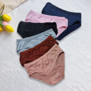 3-Piece Women's Cotton Panty Set , Export Quality, Soft & Comfortable