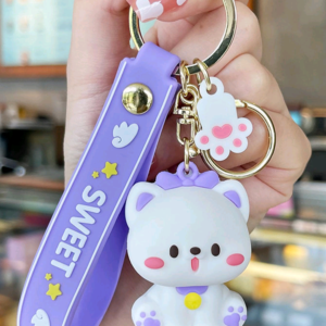 1PC Cute And Cute Cat Keychain Valentine's Day Valentines