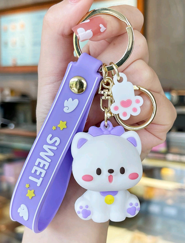 1PC Cute And Cute Cat Keychain Valentine's Day Valentines