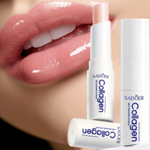 1Pc Collagen ANTI CRACKING LIP BALM Reduce Lip Wrinkles, Prevent Peeling And Cracking. Moisturizing And Hydrating. Brighten Lip Skin Tone.
