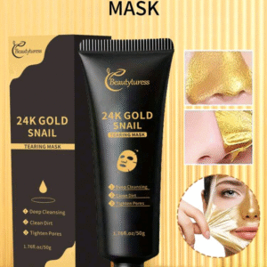 24k Snail Gold Protein Exfoliating Mask, Whitening, Degreasing, Blackhead Removing, Cleansing And Beauty Mask