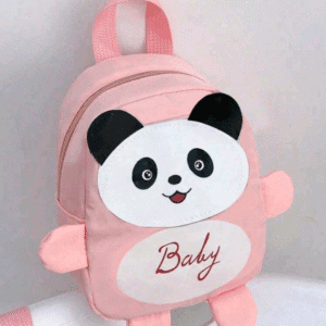 Cute Nylon Color-Block Frog Design Kids' Backpack