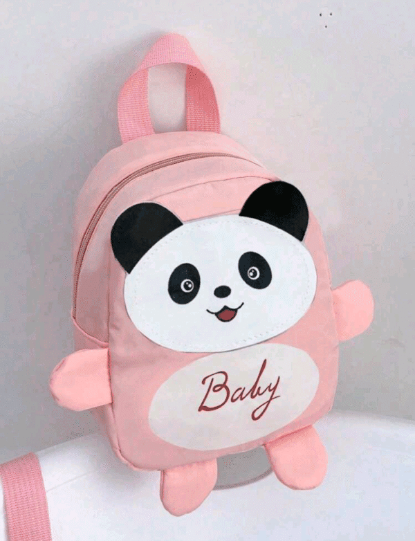 Cute Nylon Color-Block Frog Design Kids' Backpack