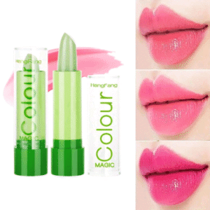HangFang Aloe Vera Lip Balm, Magic Temperature Color Change Lipstick, Hydrating & Moisturizing, Waterproof And Not Easy To Stick Cup, Long Lasting Lipstick For Women Girls