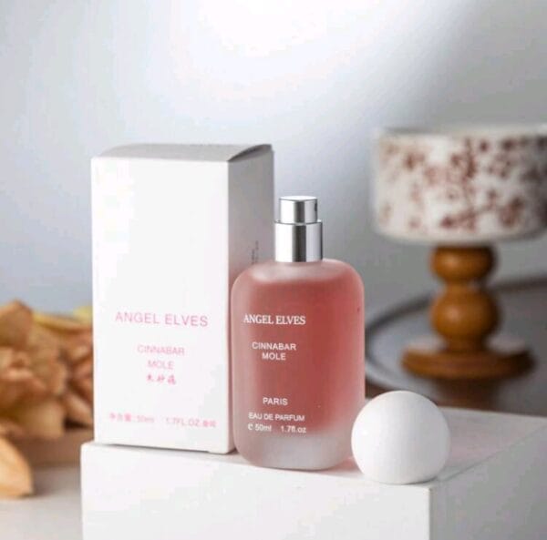 50ml 1.7FL. OZ Matte Texture Cinnabar Nevus Rose Fragrance Women's Perfume Lasting Fragrance Senior Body Spray Summer Best New Perfume Gift For Women