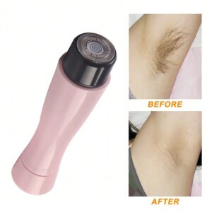 Electric Lady Facial & Bikini Hair Remover, Rechargeable Eyebrow Trimmer & Epilator