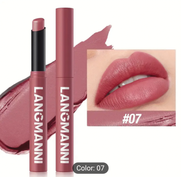 [Vibrant Matte Lipstick] Long-Lasting 12-Shade Matte Lipstick - Vibrant Colors for All Skin Types, Berry & Mixed Shades