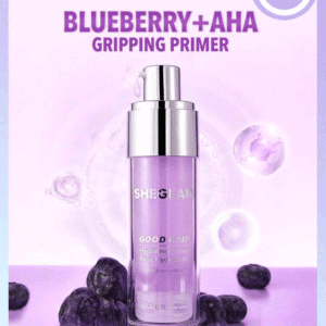 SHEGLAM Good Grip Hydrating Primer-Blueberry + Aha Oil Control Moisturizing Blueberry Primer Gel Smooth Fine Lines Oil And Silicone-Free Face Primer Easter Mother's Day Father's Day Graduation Birthday Holiday Winter Y2K Fancy Fashion Makeup Cosmetic Party Beach Travel Camping Outdoors School Campus Trip Festivals Decor Gift Present Rose Girl Cosplay Best Color Charm Vibe