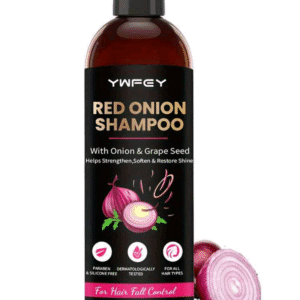 Red Onion Shampoo With Red Onion Seed Oil Extract Grape Seed Oil For Men & Women - 200ml ( international products)