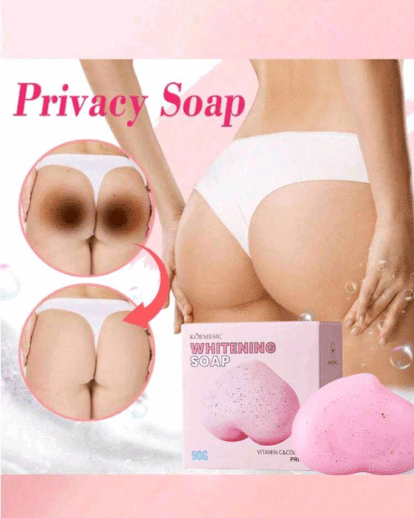 90g Vitamin C & Collagen Deep Cleaning And Whitening Soap, Skin Whitening And Brightening, Inhibiting Formation, Removing Dark Spots, Improving Skin Tone, Deep Cleaning And Nourishing Skin - Soap Can Be Used For Face, Body, Private Parts And Underarm