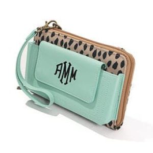 QHB-mint-and-dottie-monogrammed-wallet-phone-wristlet-black-thread-option